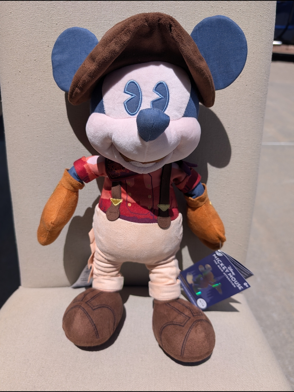 NWT Limited Release Disney Mickey Mouse The Main Attraction Plush 9 of 12
